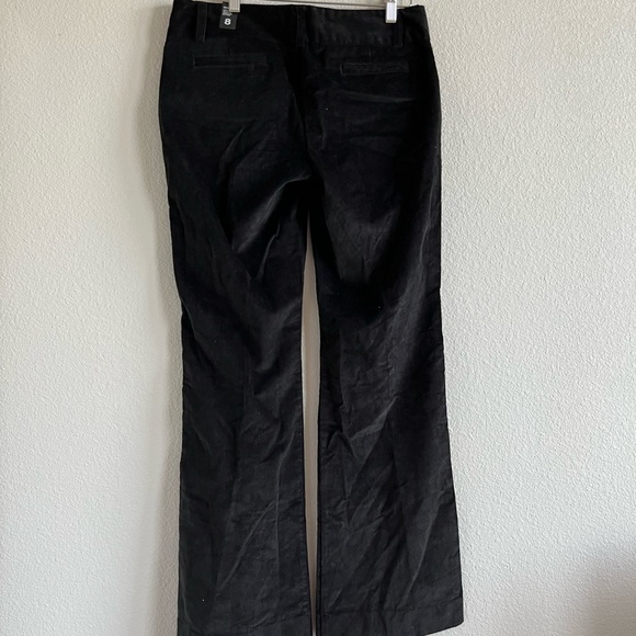 NWT The Limited Drew Fit Black Corduroy Flare Leg Pants - Size 8 - Picture 7 of 11